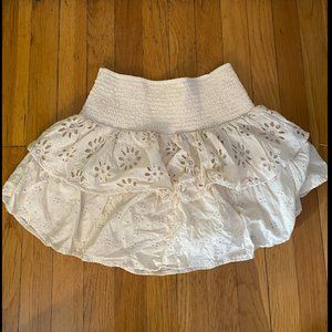 American Eagle Small Cream Skirt for Summer
